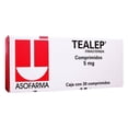 thumbnail image 1 of Tealep Prichos comprimidos 30 pzas de 5 mg c/u, 1 of 1