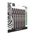 thumbnail image 3 of Bolígrafo Zebra Doodler'z punto mediano 1.0 mm 10 pzas, 3 of 4