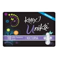 thumbnail image 1 of Toallas femeninas Kotex Unika nocturnas con alas 10 piezas, 1 of 4