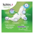 thumbnail image 3 of Toallas Femeninas Kotex Naturals con Protección Avanzada Nocturna con Alas 20 Toallas, 3 of 4