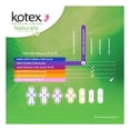 thumbnail image 4 of Toallas Femeninas Kotex Naturals con Protección Avanzada Nocturna con Alas 20 Toallas, 4 of 4
