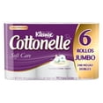 thumbnail image 1 of Papel higiénico Kleenex Cottonelle soft care 6 rollos, 1 of 4