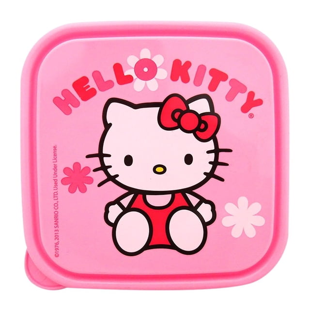 Sandwichera Productos Infantiles Animados de Hello Kitty 550 ml 2 piezas