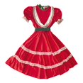 thumbnail image 1 of Disfraz Playeras Source de Adelita Roja Talla 8 - 10 6982-10, 1 of 4