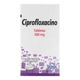 thumbnail image 1 of Ciprofloxacino 500 mg 12 tabletas, 1 of 4