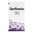 thumbnail image 1 of Ciprofloxacino 250 mg 8 tabletas, 1 of 2