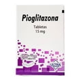 thumbnail image 1 of Pioglitazona 15 mg 7 tabletas, 1 of 1
