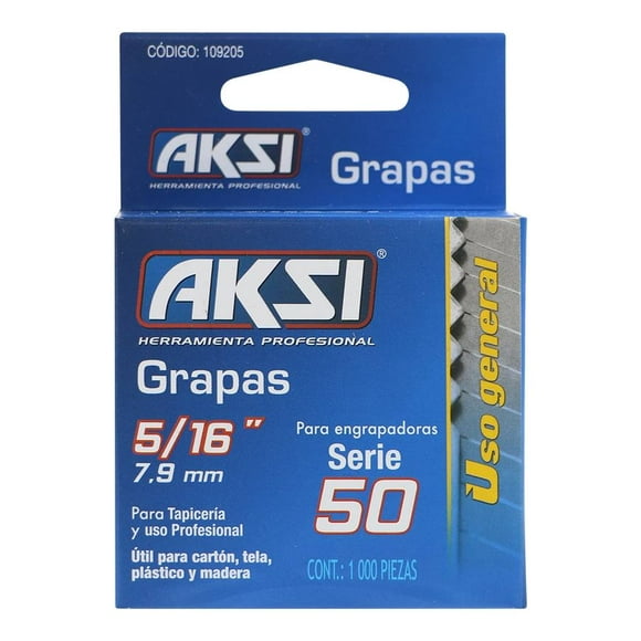 Grapa Aksi Plata Acero
