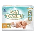 thumbnail image 2 of Pañales Soft Dreams etapa 1 recién nacido unisex 20 piezas, 2 of 4