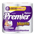 thumbnail image 1 of Papel higiénico Premier mega roll 4 rollos de 310 hojas c/u, 1 of 3