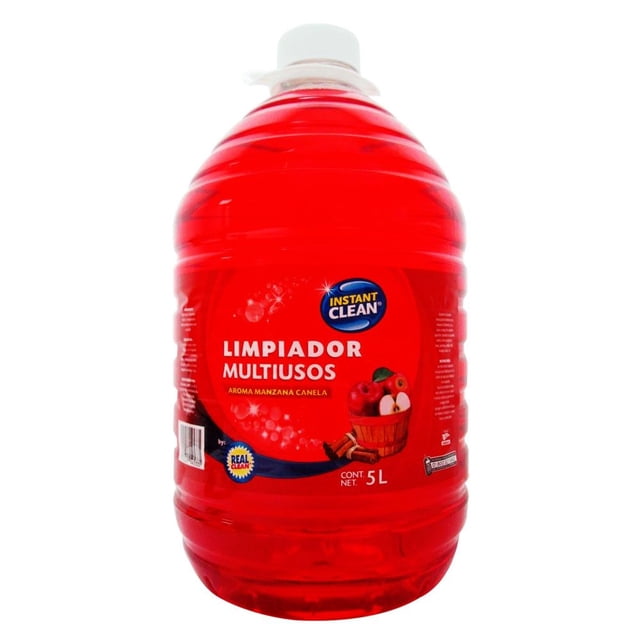 Limpiador líquido Real Clean Instant Clean multiusos aroma manzana canela 5 l