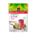 thumbnail image 1 of Mezcla para preparar bebida Nature's Heart all-in-one + probióticos orgánico 100 g, 1 of 4
