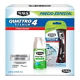 thumbnail image 2 of Paquete Schick Quattro rastrillo titanium precision + gel 75 ml, 2 of 2