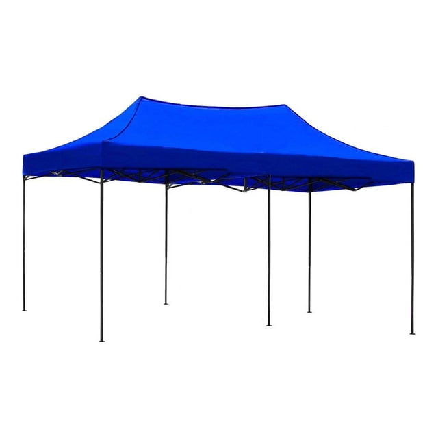 Toldo Impermeable Jardimex Reforzado 3x6 m Azul