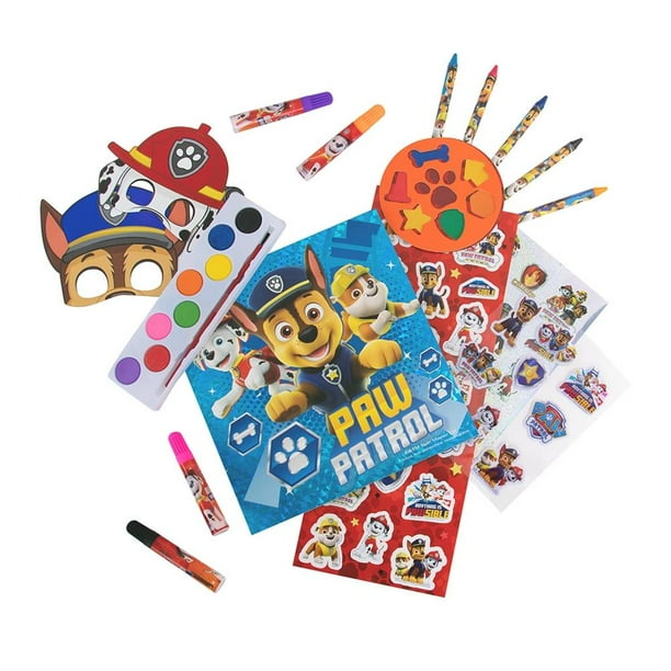 Paw Patrol Set De Bolígrafos Pulverizadores Spray & Create - 7 Rotuladores Y 6 Plantillas De Tus Personajes Favoritos