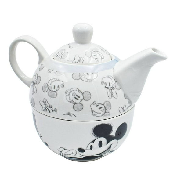 Juego de Té Fun Kids Disney 100 Tetera 370 ml con Tapa Y Taza 275 ml