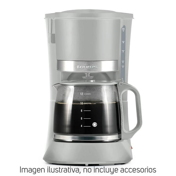 Cafetera Taurus Filtro Permanente 12 Tazas