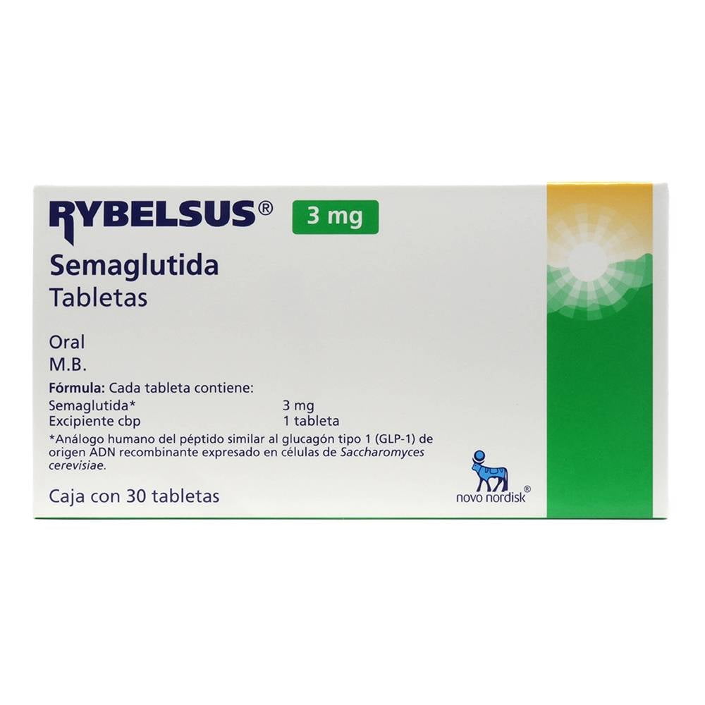 Rybelsus oral 3 mg 30 tabletas || Bodega Aurrera Despensa a tu Casa Rybelsus oral 3 mg 30 tabletas || Bodega Aurrera Despensa a tu Casa
