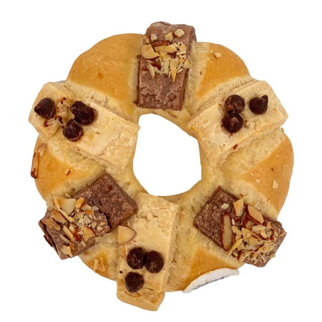 Rosca de reyes con splenda por pieza