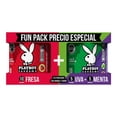 thumbnail image 1 of Condones Playboy condoms fun pack texturizados con aroma y sabor 20 pzas, 1 of 2