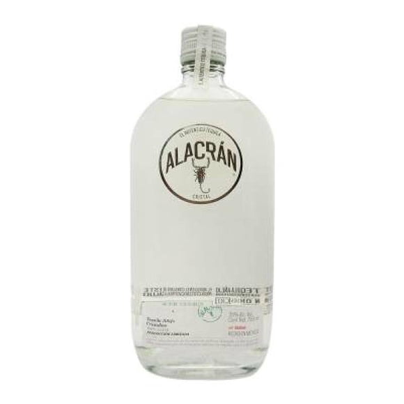 Tequila Alacrán añejo cristalino 750 ml