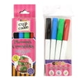 thumbnail image 1 of Plumones de tinta comestible Deco cup cake punta gruesa y delgada 4 pzas, 1 of 4