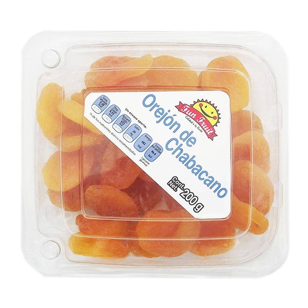 Orejon Orejones Fun Fruit de chabacano 200 g | Walmart en línea