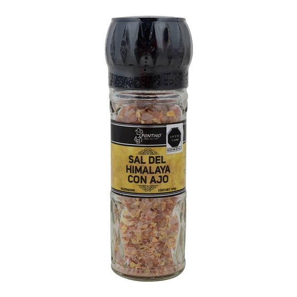 Sal del Himalaya Pontino con ajo 100 g