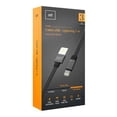thumbnail image 1 of Cable Lightning STF Carga Ultra Rápida Negro, 1 of 3