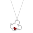 thumbnail image 1 of Collar Disney Mickey Mouse plateado 1 pza, 1 of 2