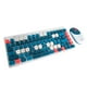 thumbnail image 2 of Combo Teclado y Mouse STF Viva Azul ST-A93478, 2 of 4