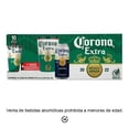 thumbnail image 1 of Pack cervezas Corona Extra 10 latones 473ml c/u + 1 Vaso, 1 of 2