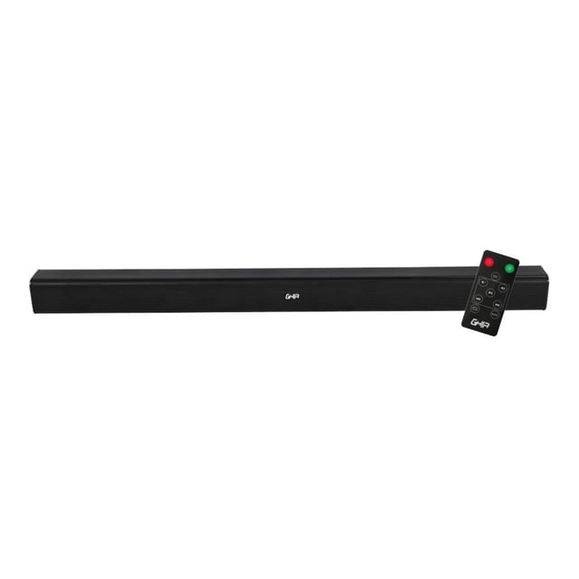 Barra Básica de Sonido 2.0 Ghia GSB-012 Portátil Negro