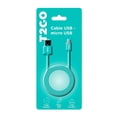 thumbnail image 1 of Cable USB Micro USB T2GO TG-A84759 Aqua, 1 of 4