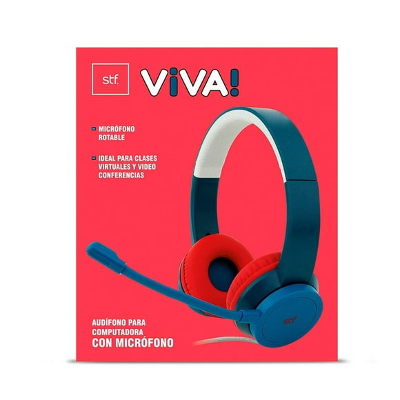 Audífono On Ear STF Viva Azul ST-H78044