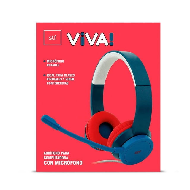 Audífono On Ear STF Viva Azul ST-H78044