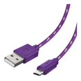 thumbnail image 2 of Cable USB a Micro USB Mitzu Green Leaf 1 m Varios Colores 1 pza, 2 of 4