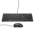 thumbnail image 1 of Kit Teclado y Mouse Green Leaf Mitzu Alámbrico Negro, 1 of 2