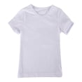 thumbnail image 1 of Playera Simply Basic Cuello Redondo Talla 10 Blanco para Niño, 1 of 3