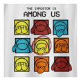 thumbnail image 3 of Playera Among Us Talla 16X The Impostor Is Blanco, 3 of 3