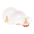 thumbnail image 1 of Vajilla Bareka Gold Pine Porcelana 16 Piezas, 1 of 4