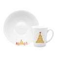 thumbnail image 3 of Vajilla Bareka Gold Pine Porcelana 16 Piezas, 3 of 4