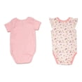thumbnail image 2 of Pañalero Disney para Niña, Manga Corta Cuello Redondo Diseño Bambi y Flores Rosa Talla 6 M 2 Piezas, 2 of 4