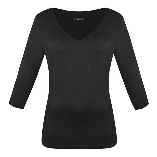 Playera George Talla M Negro