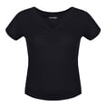 thumbnail image 1 of Playera George Talla EG Cuello V Negro, 1 of 2