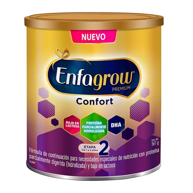 Fórmula de continuación Enfagrow Premium Confort etapa 2 de 1 a 2 años 567 g
