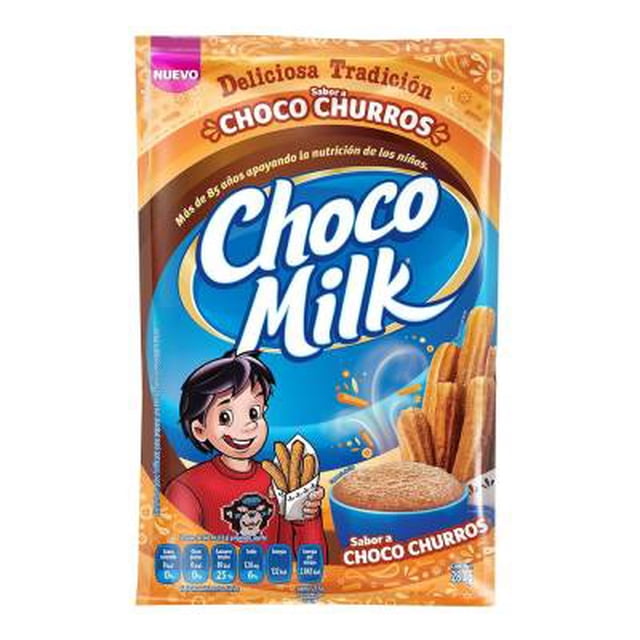 Alimento en polvo para preparar bebida Choco Milk sabor a choco churros 280 g