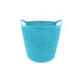 thumbnail image 1 of Canasta Boris Tipo Yute Redonda 3.4 Litro Plástico Tejida Color Aqua, 1 of 3