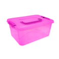 thumbnail image 2 of Caja Organizadora Boris Modelo Grant Plástico 11 Litros Rosa, 2 of 3
