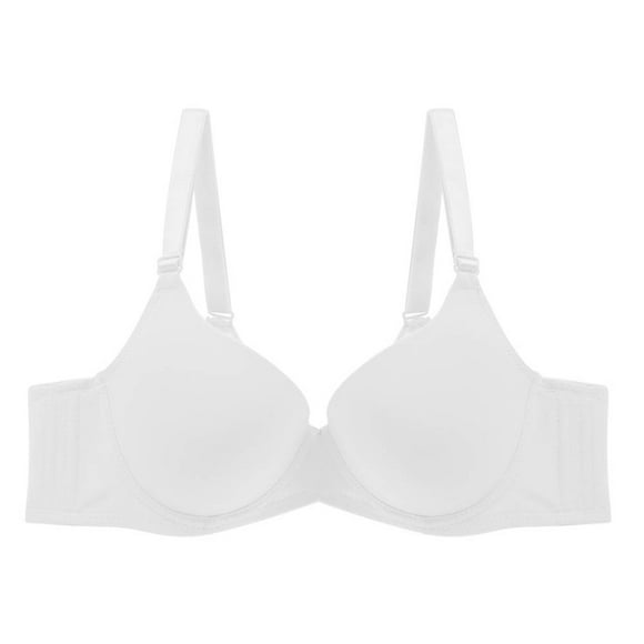 Brasier Carnival Talla 38B Liso Blanco